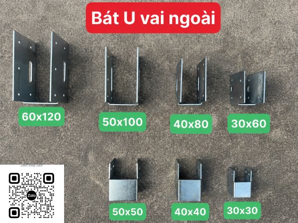 bát sắt chữ u vai ngoài